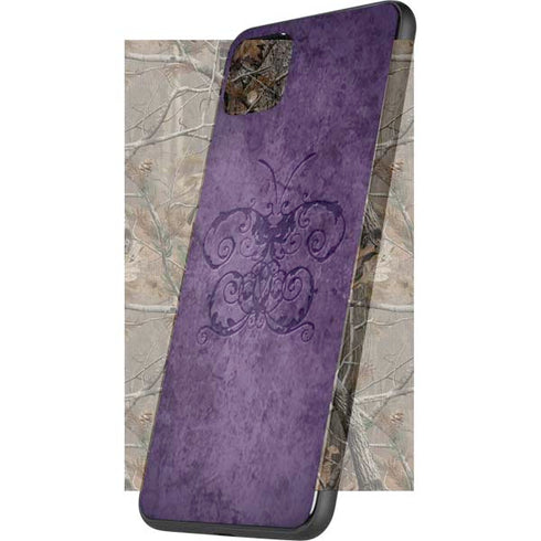 Brigid Ashwood Purple Damask Butterfly Google Pixel 4 XL Skin